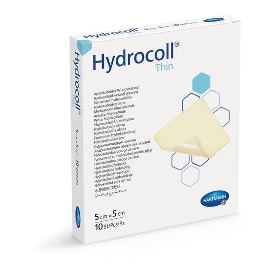 Hydrocoll Thin Pans 5X5Cm 10