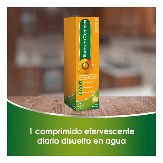 Bayer Redoxon™ Complex effervescent 15 comprimés