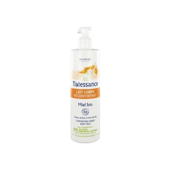 Natessance Bio Lait Corps Honey 400ml