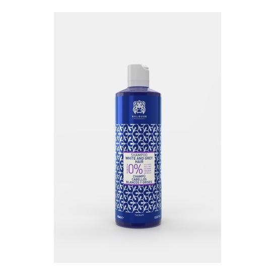 Shampooing Valquer Cheveux blancs et gris 400 ml