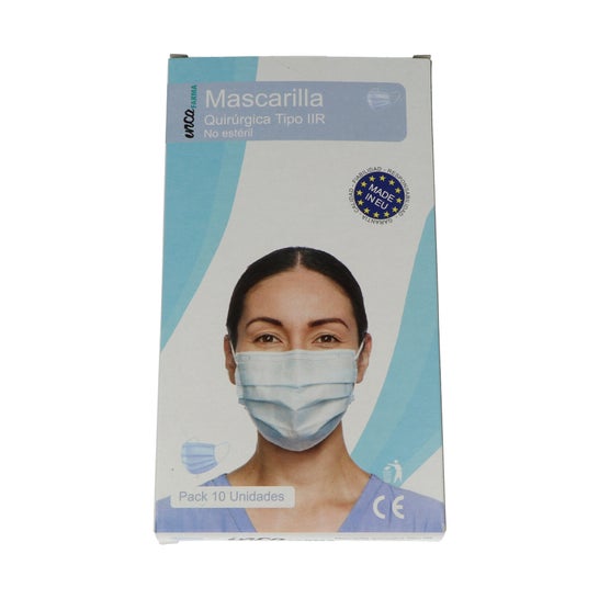 Inca Farma Masque Chirurgical IIR Bleu 10 Unités