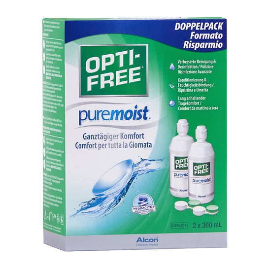 Opti-Free Pack Pure Moist 2x300ml