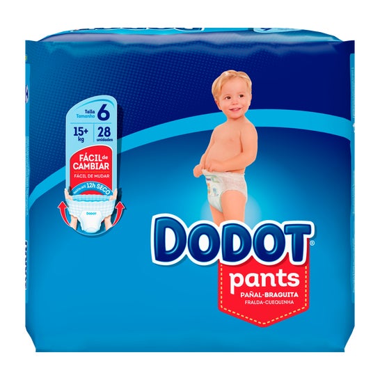 Pantalon Dodot Couche Bébé T- 6 +15 Kg 28 U