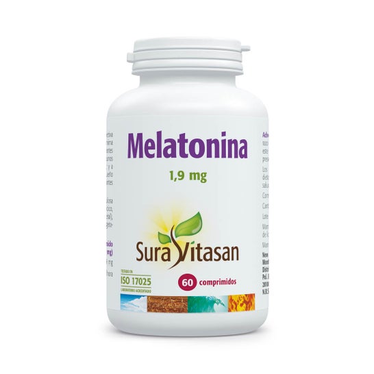 Sura Vitasan Mélatonine 1,9mg 60 comprimés
