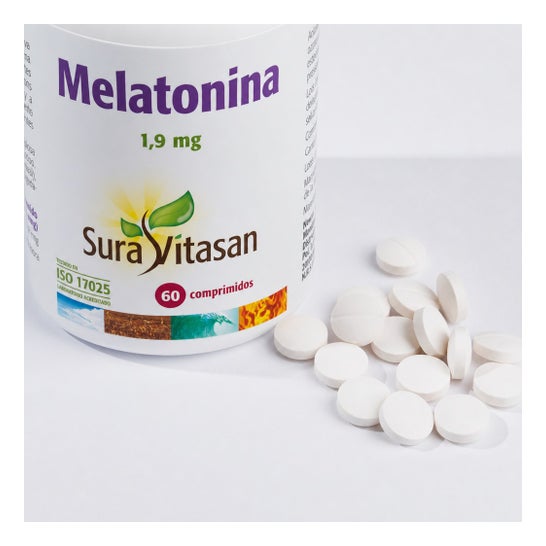 Sura Vitasan Mélatonine 1,9mg 60 comprimés