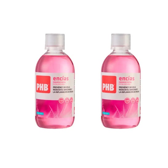 Phb Bain de bouche gingival 2X500ml Phb Bain de bouche gingival 2X500ml