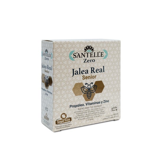 Santelle Royal Jelly Senior avec Propolis, Vitamines et Zinc 10 flacons