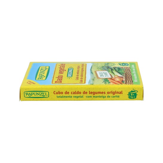 Rapunzel Cubes de Bouillon de Légumes Bio 8uts