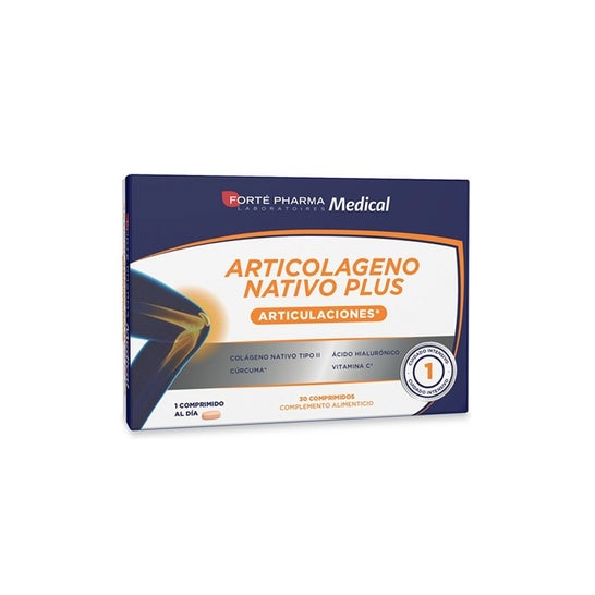 Forté Pharma Medical Articolágeno Nativo Plus 30 Comprimés