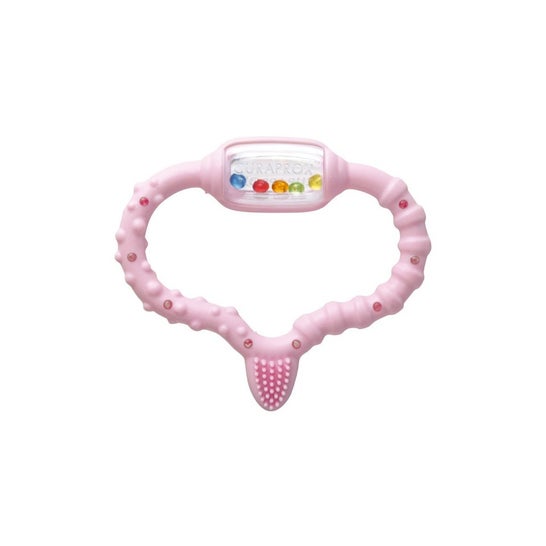 Curaprox Baby Anneau de Dentition Rose 1ut