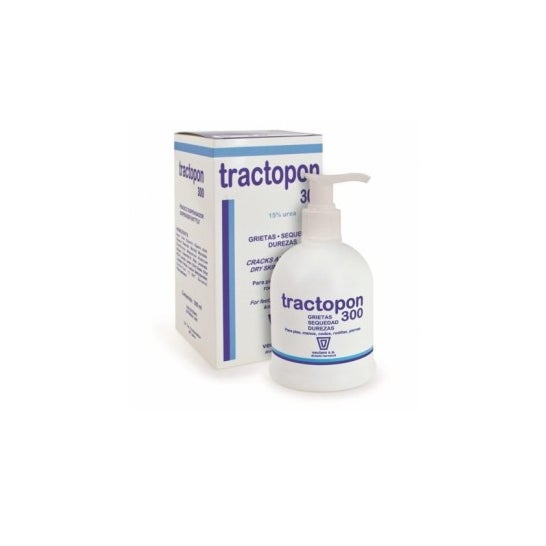 Tractopon 15% Urée Distributeur de craquelures Sécheresse Dureté 300ml