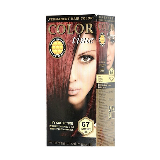 Color Time Tint Gel Dye Dye Vivid Red 67