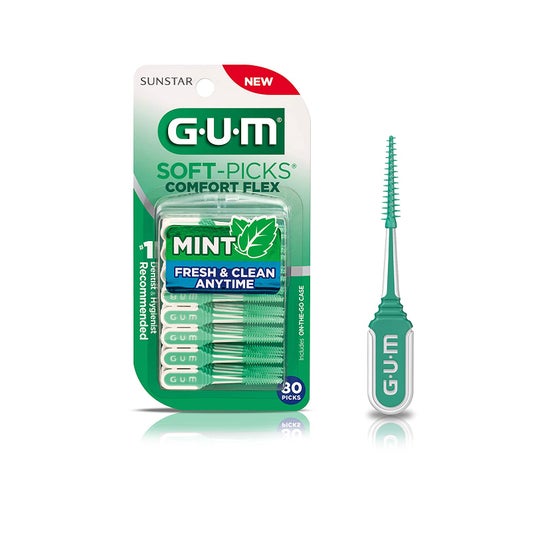 Gum Soft-Picks Comfort Flex Brosse Interdentaire 80uts