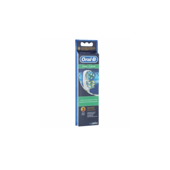 Oral B Dual Clean Brossettes Pack 3