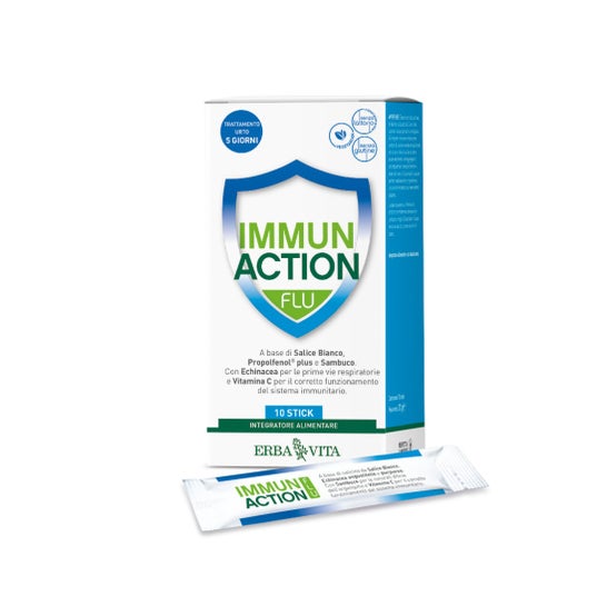 Erba Vita Immun Action Flu 10 Sticks