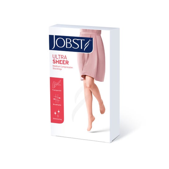 Jobst Ultra Sheer Bas Jarret Natural Taille 5 1 Paire
