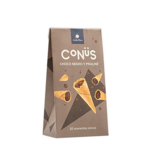 Conüs Chocolat Noir et Praline Bio 10x70g