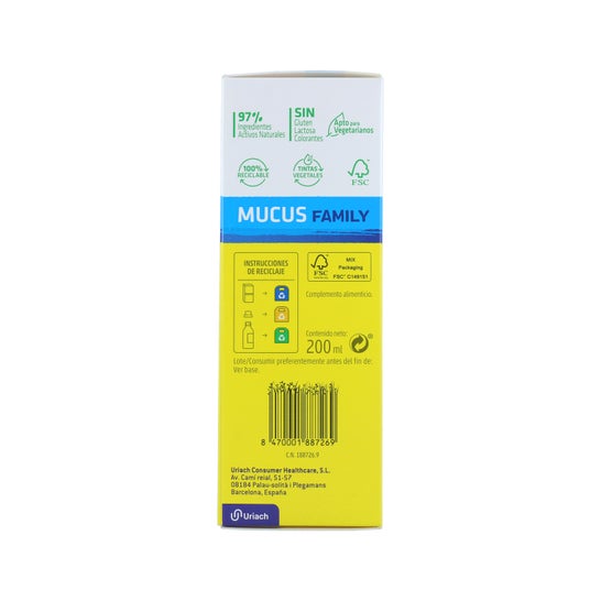 Sirop de mucus d'achillée millefeuille 200ml