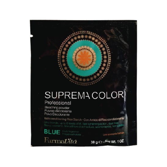 Farmavita Suprema Bleaching Powder Décolorante Bleu 30g