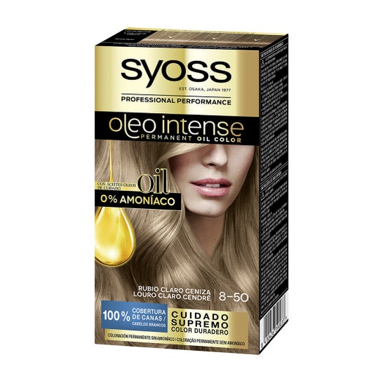 Syoss Oleo Intense N°8.50 Blond Cendré
