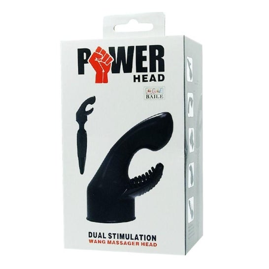 Baile Power Head Interchangeable Head For Massager G Spot And Clitoris Stimulation 1ut