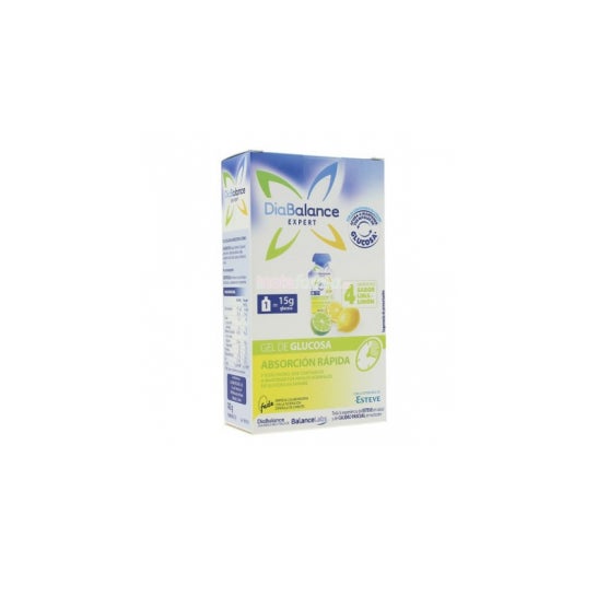 Diabalance Expert Glucose Gel Abs. Fichier Quick Lemon-Lime File 4 Enveloppes