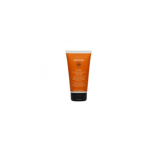 Apivita Shine-Vitality Conditioner All Type Orange-miel 1