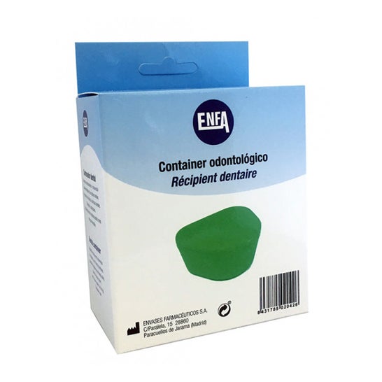 Enfa Dental Container Green 1pc