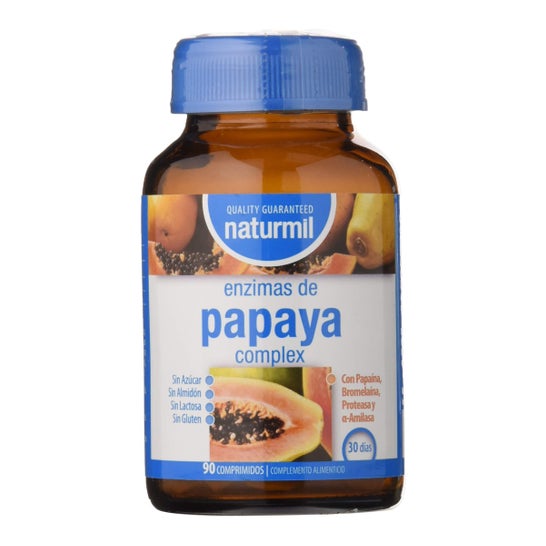 Naturmil Complexe d'enzymes de papaye 90comp