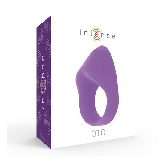 Intense Fun Oto Rechargeable Vibrating Ring Rechargeable Purple 1pc