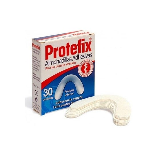 Coussinets adhésifs Protefix pour gencives inférieures 30 pièces