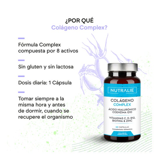 Nutralie Collagen Complex Hyaluronic Q10 60uds