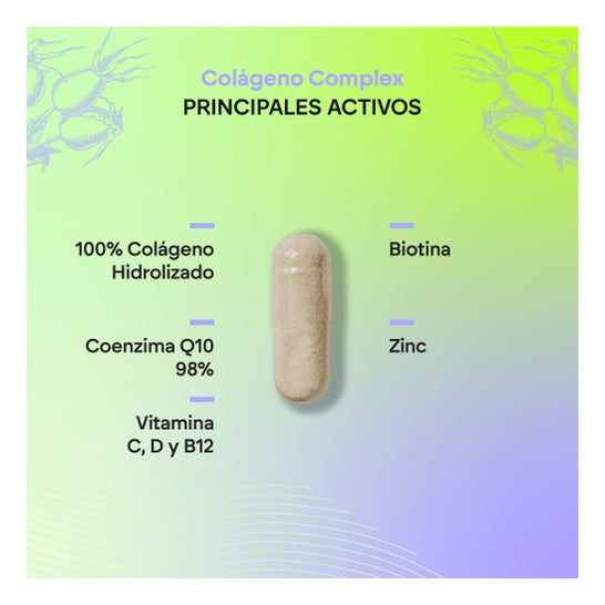 Nutralie Collagen Complex Hyaluronic Q10 60uds