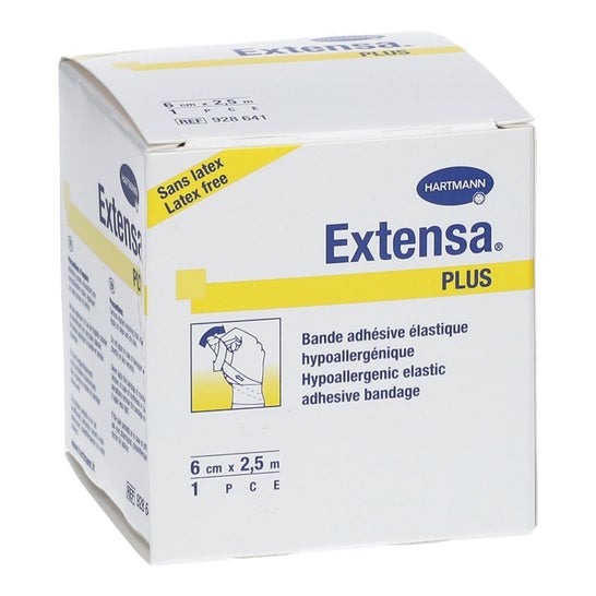 Hartmann Bande Étendu Plus Blanc 2,5mx6cm