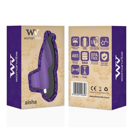 Womanvibe Aisha Stimulateur à dé à coudre en silicone 1 pc