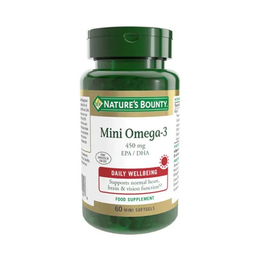 Nature's Bounty Mini Oméga 3 450mg 60caps Nature's Bounty Mini Oméga 3 450mg 60caps