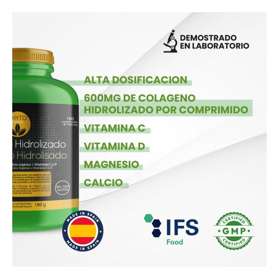 Phytofarma Collagène marin hydrolysé 180comp