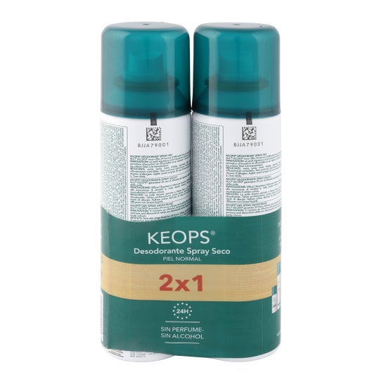 Roc Keops Déodorant Sec Spray 150ml Lot De 2
