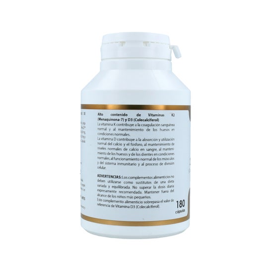 Holovit Vitamine D3 2 000 UI + K2 60åµg 180 gélules