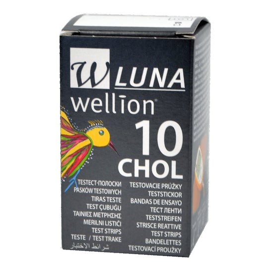 Wellion Luna Chol Strips 10uts