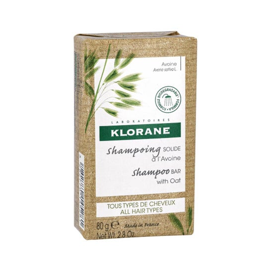 Klorane Shampoing Solide À L’Avoine 80g