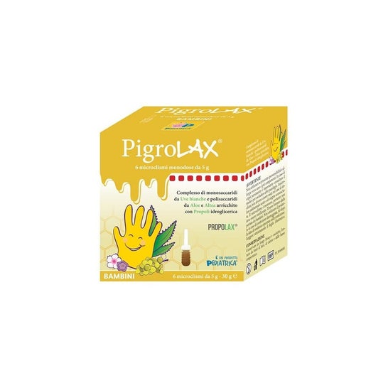 PigroLAX Microclisma Monodose Enfants 6x5g