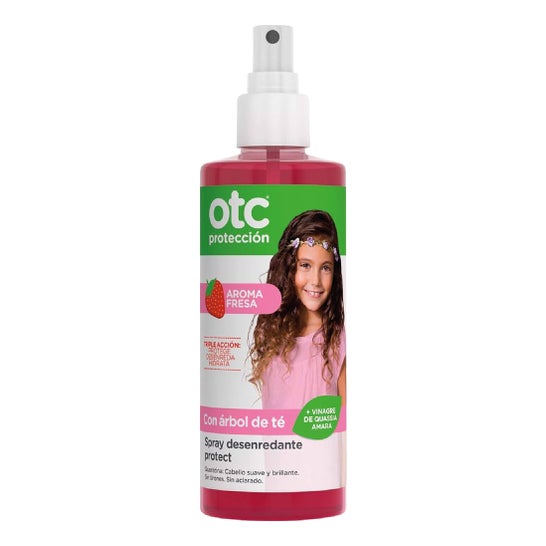 OTC Spray de protection contre les poux Démêlant aux fraises 250 ml