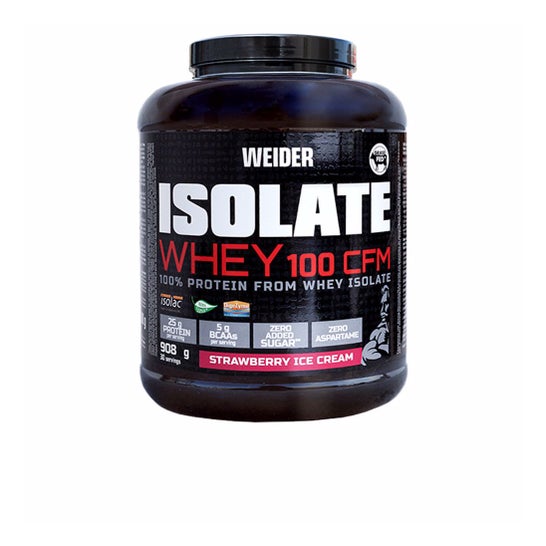 Weider Isolate Whey 100 Cfm Fraise 2kg