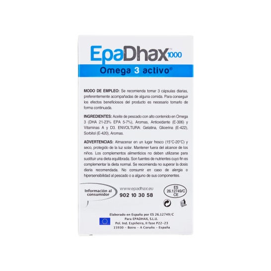 Epadhax Omega 1000 Mg 90 Caps