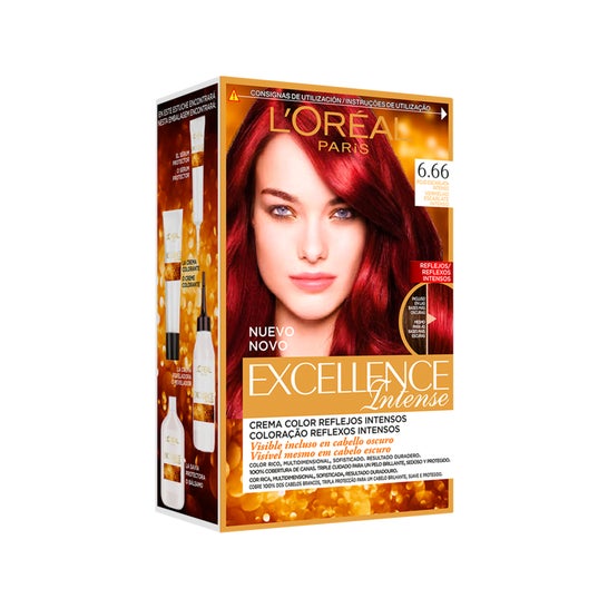 L'Oréal Set Excellence Intense Tint 666 Intense Scarlet Red