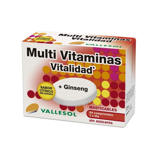 Vallesol Multi Vitamines + Ginseng 24comp