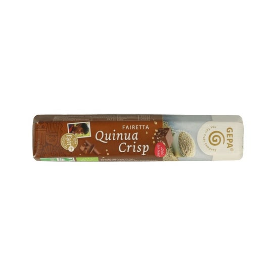 Gepa Tablette Chocolat Quinoa Soufflé Bio 45g