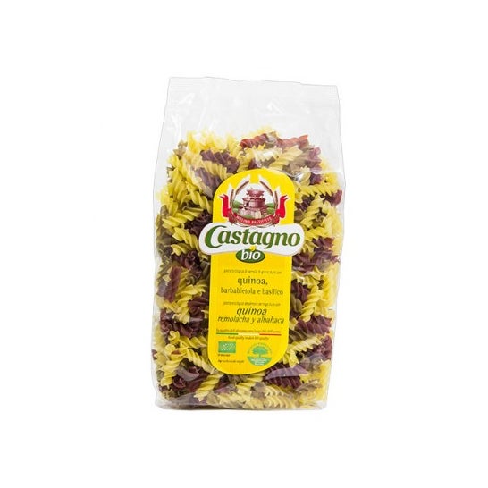 Castagno Spirales de Blé avec Quinoa Betterave Eco 500g