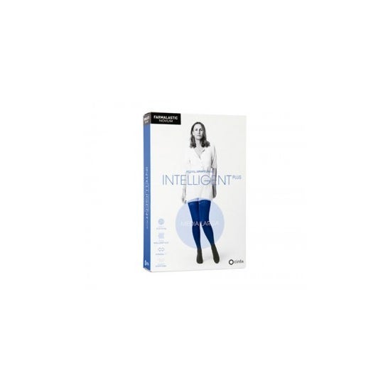 Farmalastic Novum Intelligent Plus médium forte compression normal couleur caviar T-4 1 U